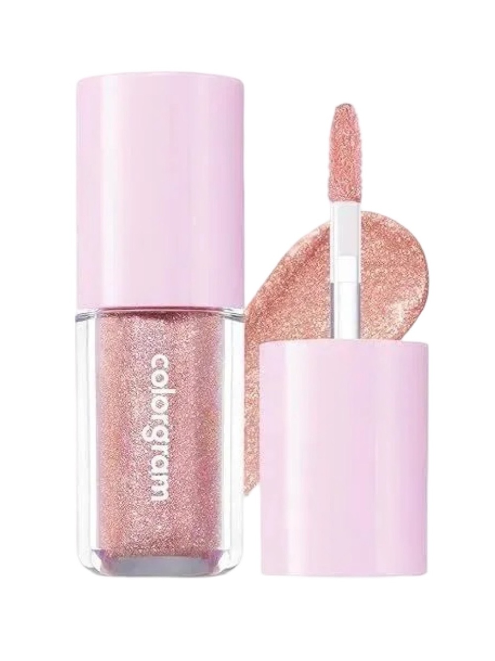 Colorgram Milk Bling Liquid Glitter Eyeshadow - 0.11 oz - 13 Spring Pink Ending